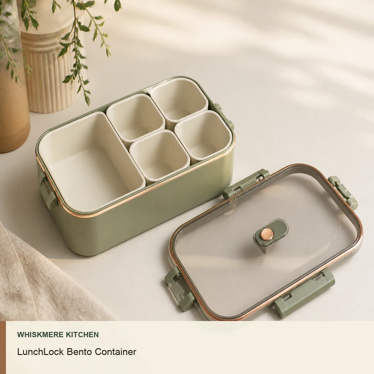 LunchLock Bento Container by Whiskmere Kitchen